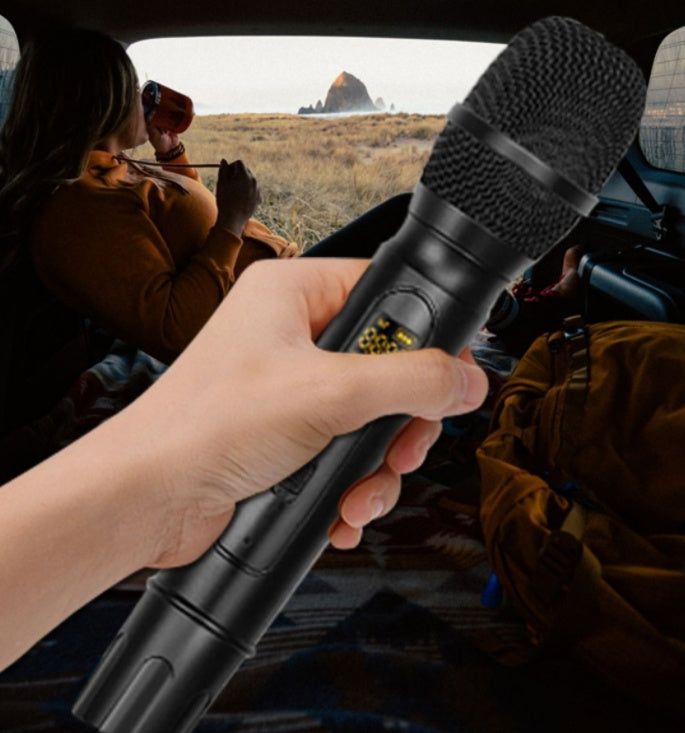 Car TV Mobile Phone K Song Entertainment Family KTV Bluetooth Live Sound Card