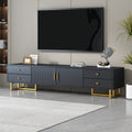 VIBE HAUS TV Stand For 65  Inch TV, Entertainment Center TV Media Console Table, Modern TV Stand With Storage, TV Console Cabinet Furniture For Living Room